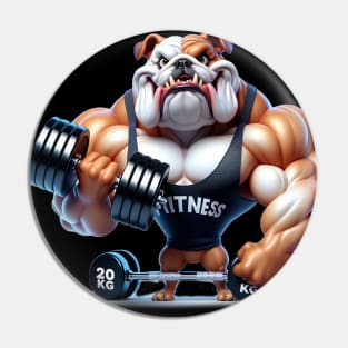 Fitness Big dog Pin