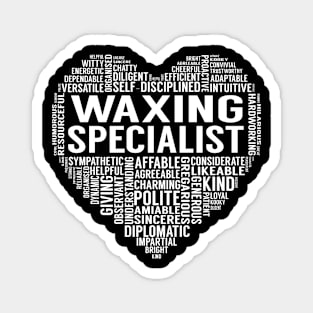 Waxing Specialist Heart Magnet