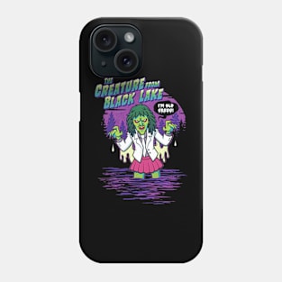 THE CREATURE FROM BLACK LAKE Phone Case