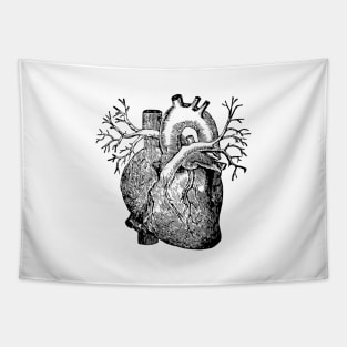 Anatomical heart 2.0 Tapestry