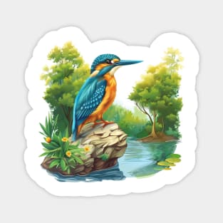 Kingfisher Magnet