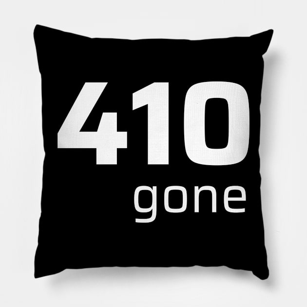 401 GONE Pillow by CyberChobi