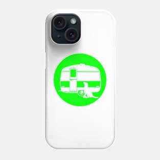 ALL YOU NEED A DOG A CARAVAN LIME Phone Case