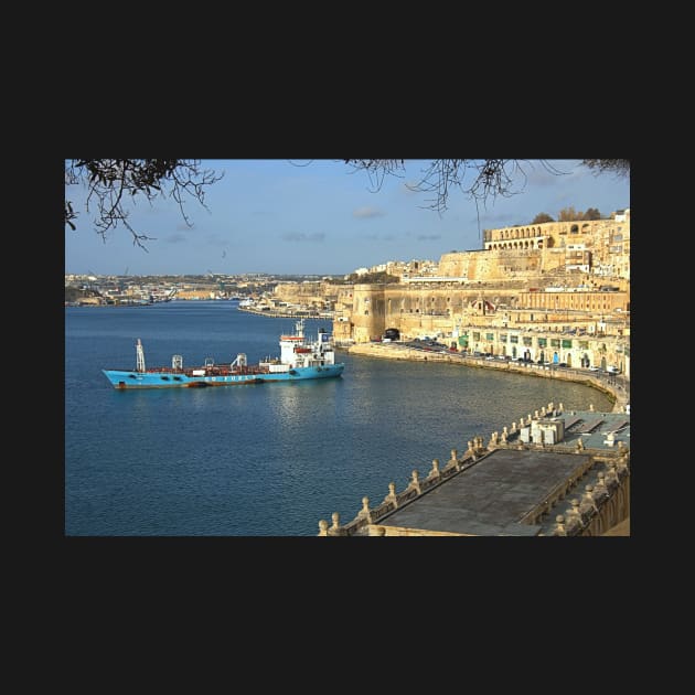 Grand Harbour, Valletta, Malta by Carole-Anne