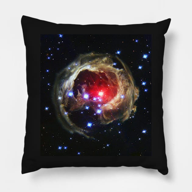 Monocerotis Pillow by headrubble