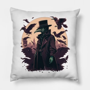 crow purge Pillow