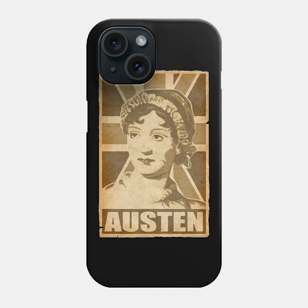 Jane Austen Brittain Phone Case by Nerd_art