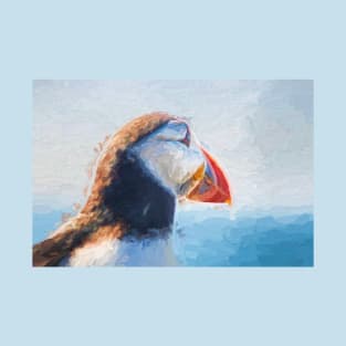 Puffin in close up T-Shirt