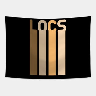 Locs Natural Hair Retro Tapestry