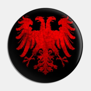 Holy Roman Empire Eagle Red Pin