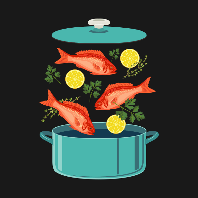 Fish Explosion! by SWON Design