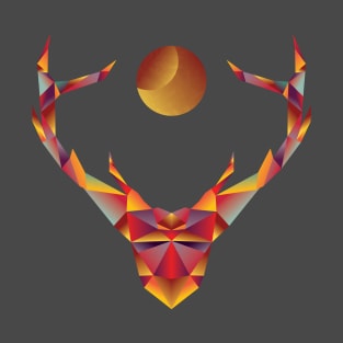 Gradient Stag T-Shirt