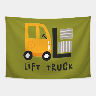 Lift Truck Tapestry