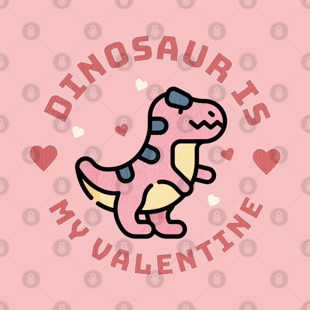 Valentine Dinosaur for Family by TayaDesign