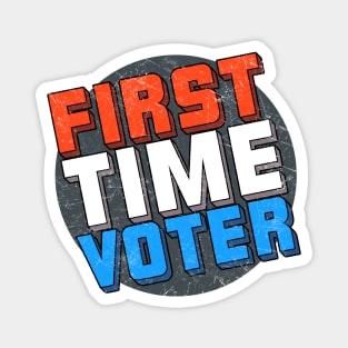 First Time Voter 2020 Election Patriotic Gift Magnet