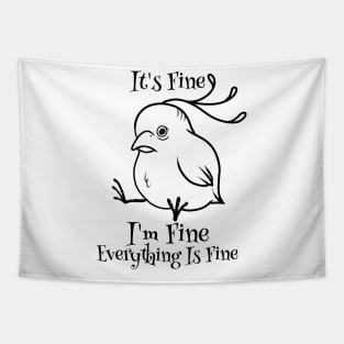 Tranquil Aviary: The Illusion of Everything is Fine Tapestry