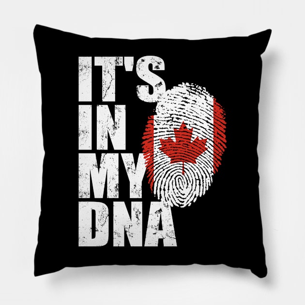 Canada DNA Pillow by Mila46