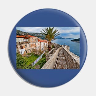 Walking the Walls of Dubrovnik Pin