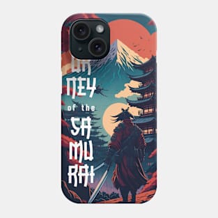 Futuristic Samurai: A Journey Through Time and Tradition Phone Case