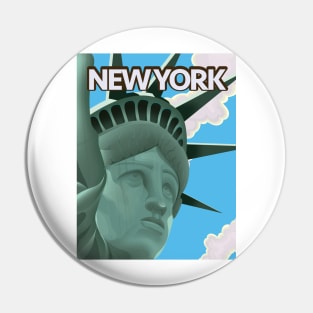 New York Liberty Pin