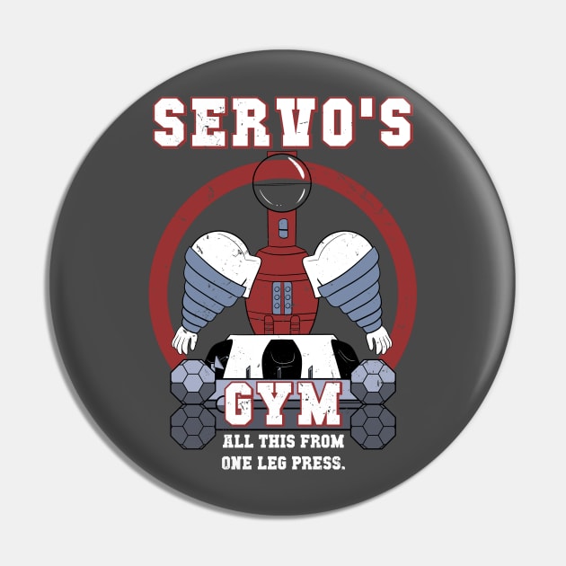 The Gym Of Love (Servo) Pin by HeroInstitute