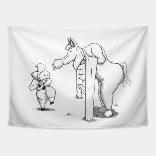 A Gift Horse Tapestry