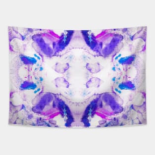 ROYAL BLUSH KALEIDOSCOPE HANDPRINT Tapestry