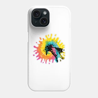 Love Goats Rainbow Tye Dye Artsy Phone Case