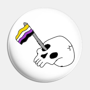 Nonbinary Skelly Pin