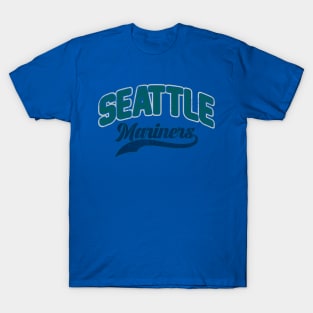  Seattle Mariners Adult Evolution Color T-Shirt (Medium