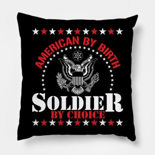 Soldier By Choice Pillow