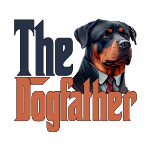 Rottweiler Dog Dad Dogfather Dogs Daddy Father Rottie T-Shirt