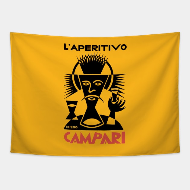 Campari vintage Tapestry by ezioman