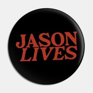 JASON LIVES Pin