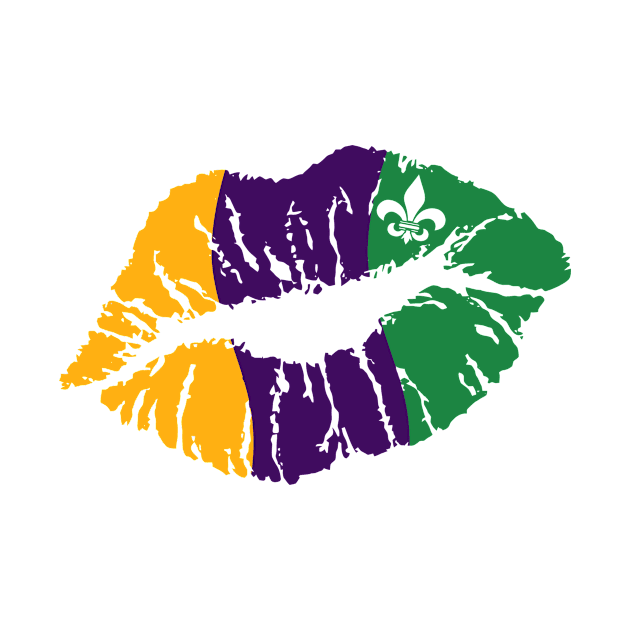 Mardi Gras Lips by mintipap