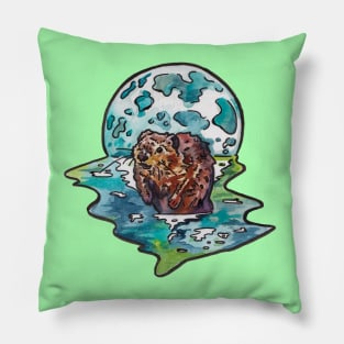 Beaver Moon Pillow