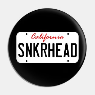 California Sneakerhead Pin