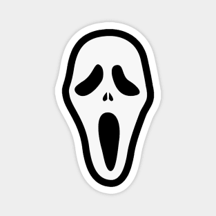 Scream Mask Wes Craven Magnet