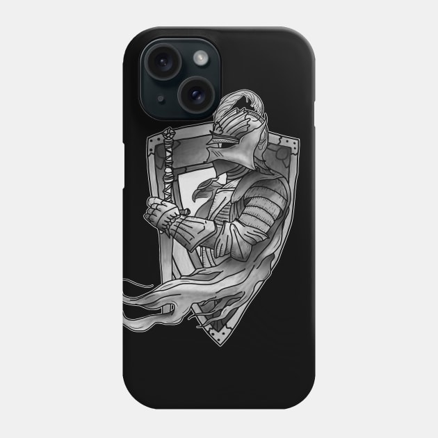 Knight Phone Case by SnugglyTh3Raven