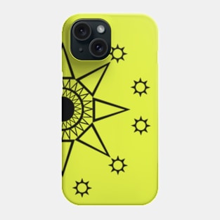 Sun mandala Phone Case