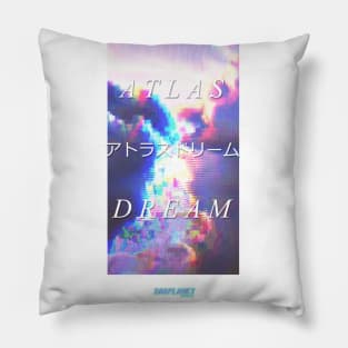 SadPlanetサドプラネット(Atlasアトラスの夢Dream-Pixel Inflight)) Pillow