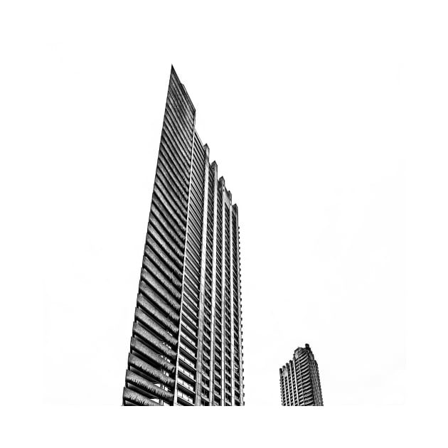 Barbican in black and white by Sampson-et-al