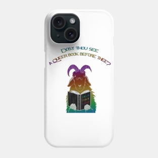 Bleak Phillip and the Big Gay Book of Horror Phone Case