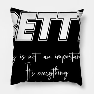 Betty Second Name, Betty Family Name, Betty Middle Name Pillow