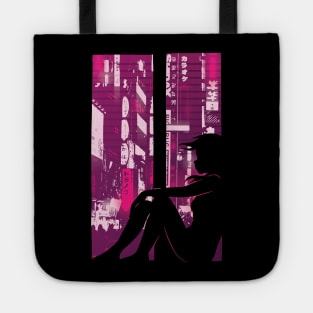 anime girl Tote