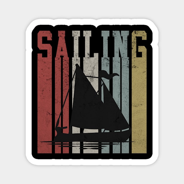 Sailing Sail Sailboat Sail Anchor Magnet by Print-Dinner