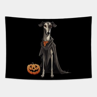 Halloween Galgo Espanol Greyhound Spanish Tapestry