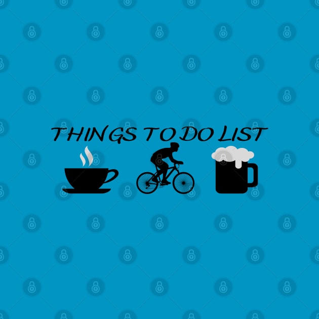 Things To Do List - Bicyclist by Owl Canvas