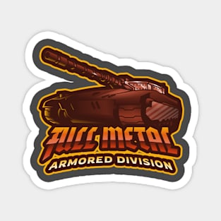 Full Metal Tank Armored Division Magnet