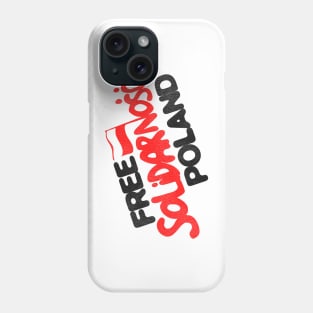 Free Solidarnosc Poland Phone Case